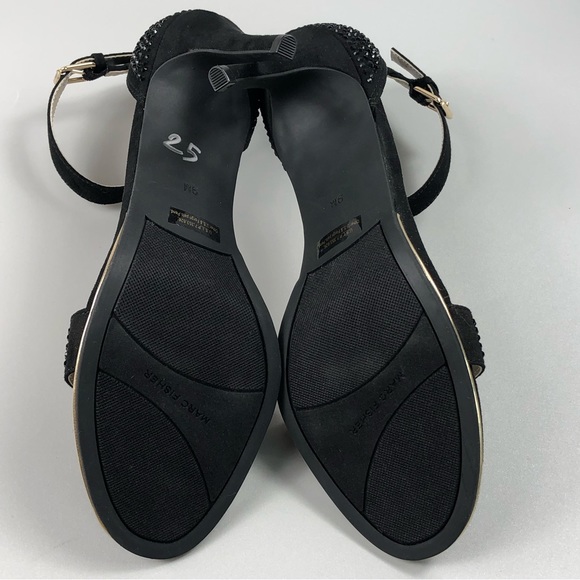 Marc Fisher Betye Rhinestones Pump Sandals - Picture 10 of 11